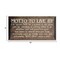 Vintage Style Wooden Quote Sign Decorative Farmhouse Wall Accent
